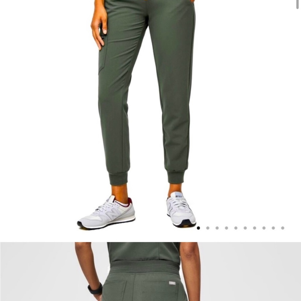 Figs Olive Green scrub set